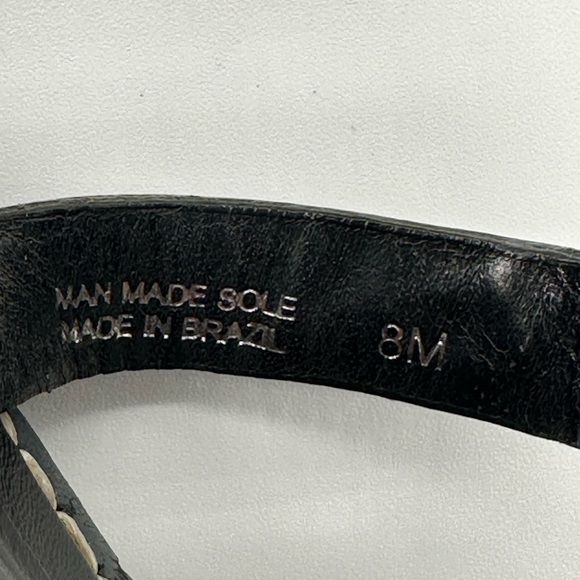 RARE Tory Burch Miller 4” Tonal Logo High Wedge Wood Heel - Picture 9 of 10